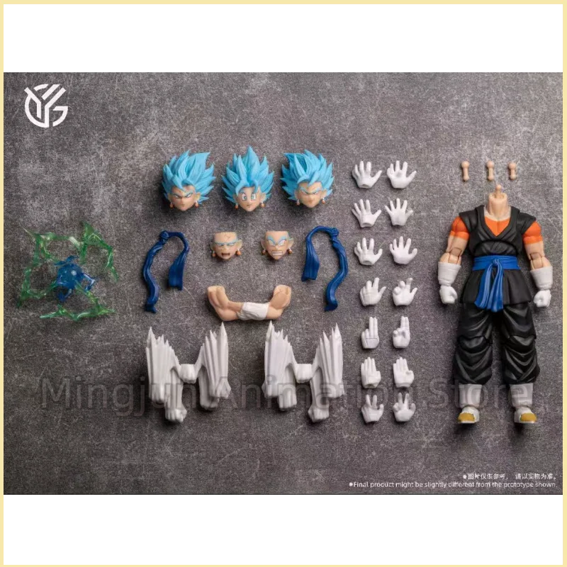 In Stock YG-mw Toys Vegito Action Figure YGmw 07 08 Vegeta Dragon Ball SHF Super Saiyan God OC Vegetto Action Figures - Image 7