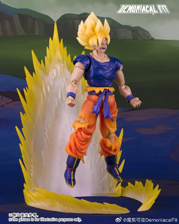 New Demoniacal Fit Fury Awakening Son Goku Action Figure Dragon Ball Z Super Saiyan Anime Figure SHF Collectible Model Gift Toy - Image 3
