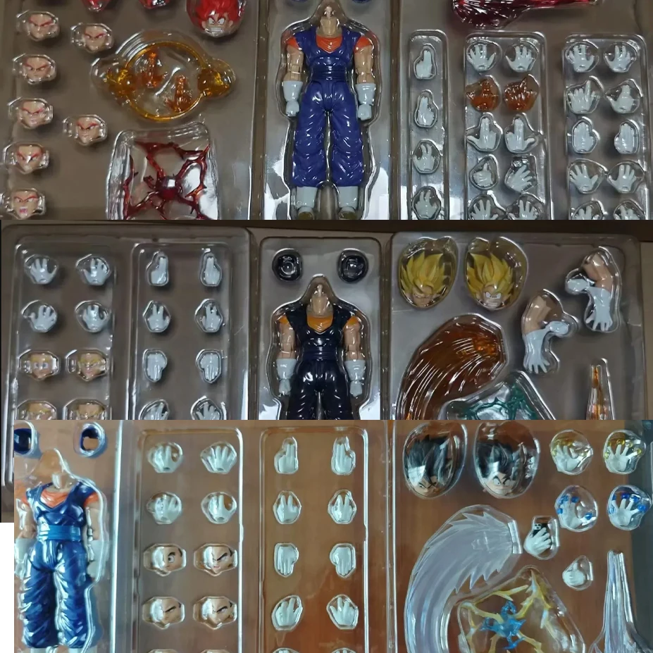 In Stock OC Toys SHF Super Saiyan God Vegetto Vegito Dragon Ball Z Anime Action Figures Figurines Models Toys Birthday Gifts - Image 9