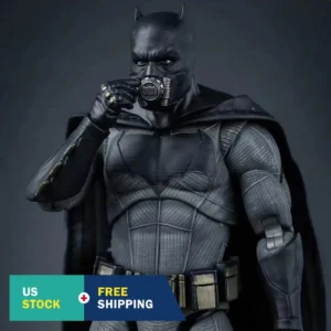 HiPlay Fondjoy Batman Superhero the Dark Knight Deluxe Edition 1/9 Scale Miniature Male Action Figurine DC1008HHB