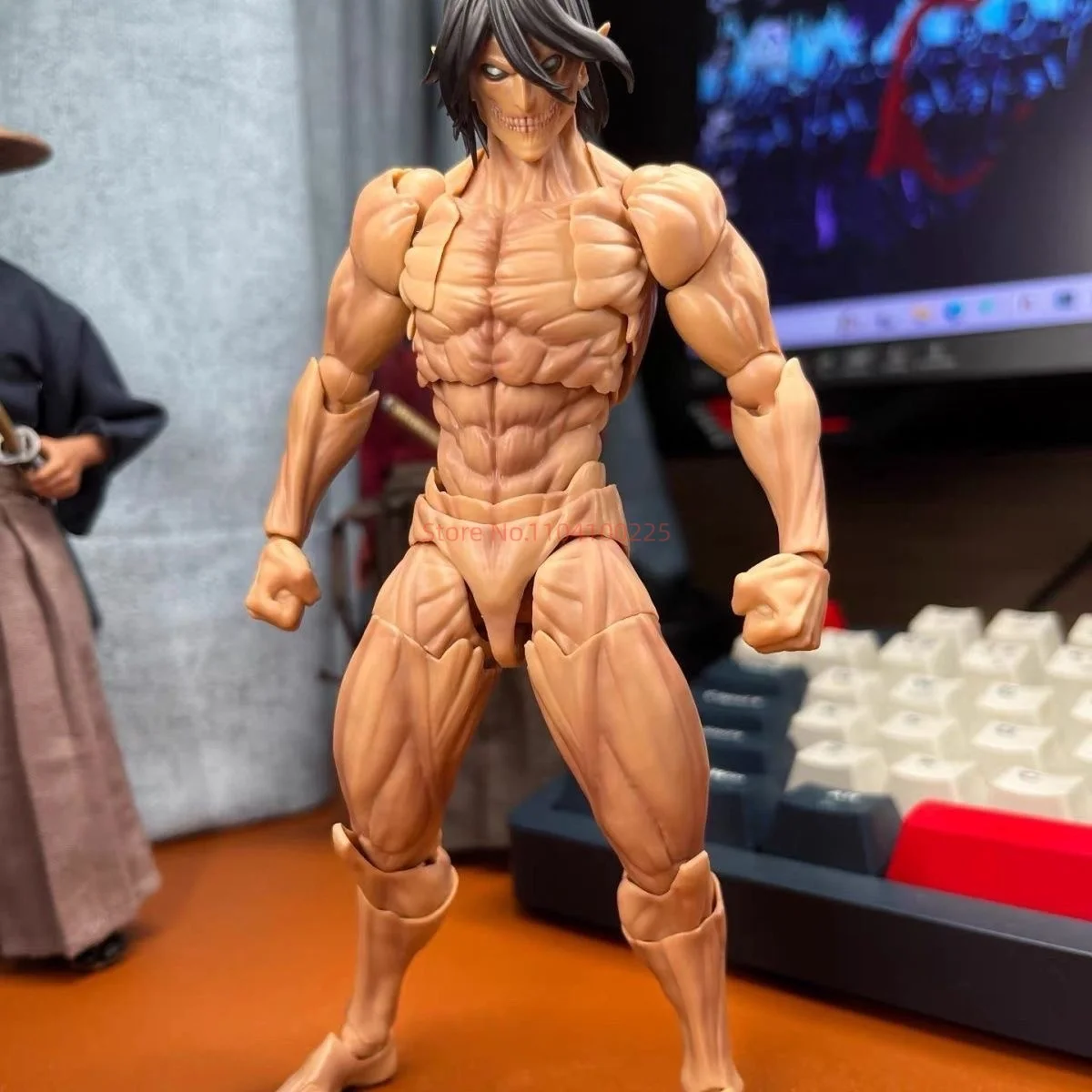 Attack on Titan Figure Revoltech The Armored Titan Action Figures Amazing Yamaguchi Yoroi no Kyojin Reiner Braun PVC Model Toys - Image 5