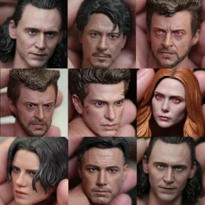 HOTTOYS 1/6 Beautiful Movable Eyeballs Popular Game Characters Female And Male Soldier Eyebal Accessories For 12in Action Figure