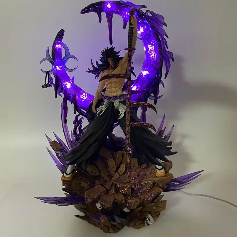 in-stock Demon Slayer Kokushibo Statue-Black Dead Mou 3.0 One Piece Gk Cartoon Model Hand-Made Desktop Decoration Ornaments