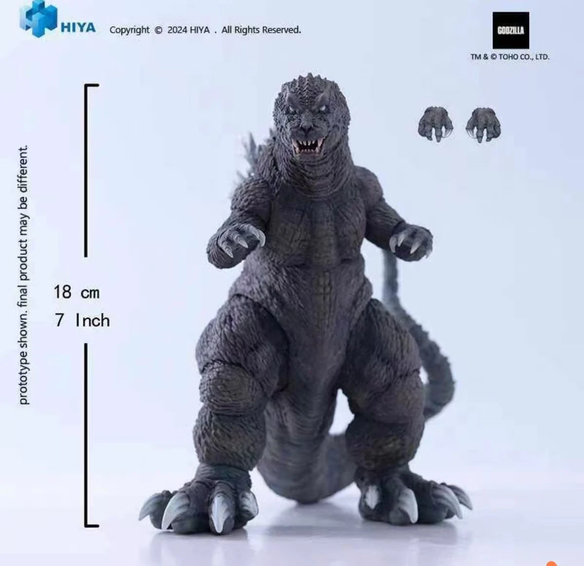 In Stock HIYA HEAT RAY GODZILLA 1991 Hokkaido Ver. EXQUISITE BASIC Movable Model Toy Hydreigon Monster Gojira tai Kingu Gidora - Image 25
