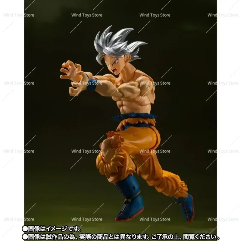 Bandai-Original Figure of Dragon Ball Z, S.H.Figuarts, Son Goku Ultra Instinct, Toyota Edition, Super Saiyan Ultra Instinct VJ30 - Image 5