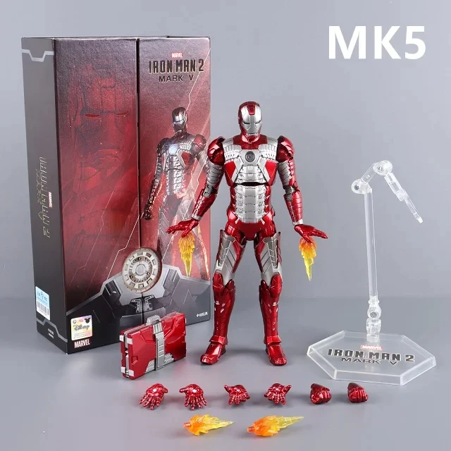 ZD Toys Iron Man Action Figure Joint Movable MK1 MK3 MK6 MK7 MK42 MK45 MK50 MK85 MK17 MK33 MK39 Adult Collection Figure Gift - Image 9