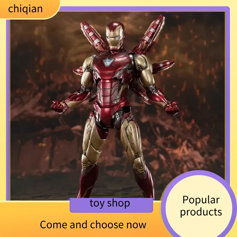 Marvel Avengers Iron Man Mark 85 16cm Articulated Action Figure Collectible Model Statue for Desktop Decoration Gift for Fans - Image 6