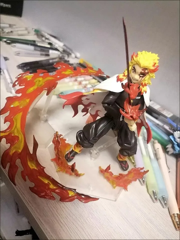 Demon Slayer Flame Hashira Rengoku Action Figure Model Tanjirou Nezuko Agatsuma Zenitsu Anime Figure Collect Hobbies Toys Gifts - Image 5