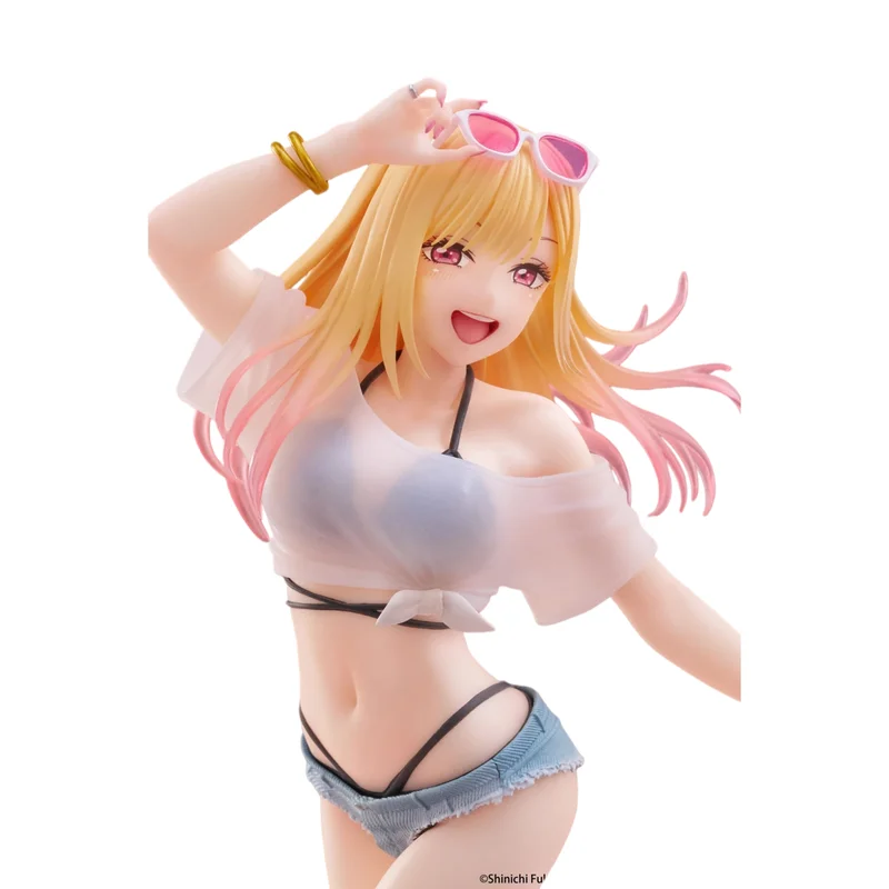 Japanese Version Of Authentic Taito Changes Clothes And Falls In Love Coreful Kitagawa Umume Swimsuit Figure Toy Ornament Gift