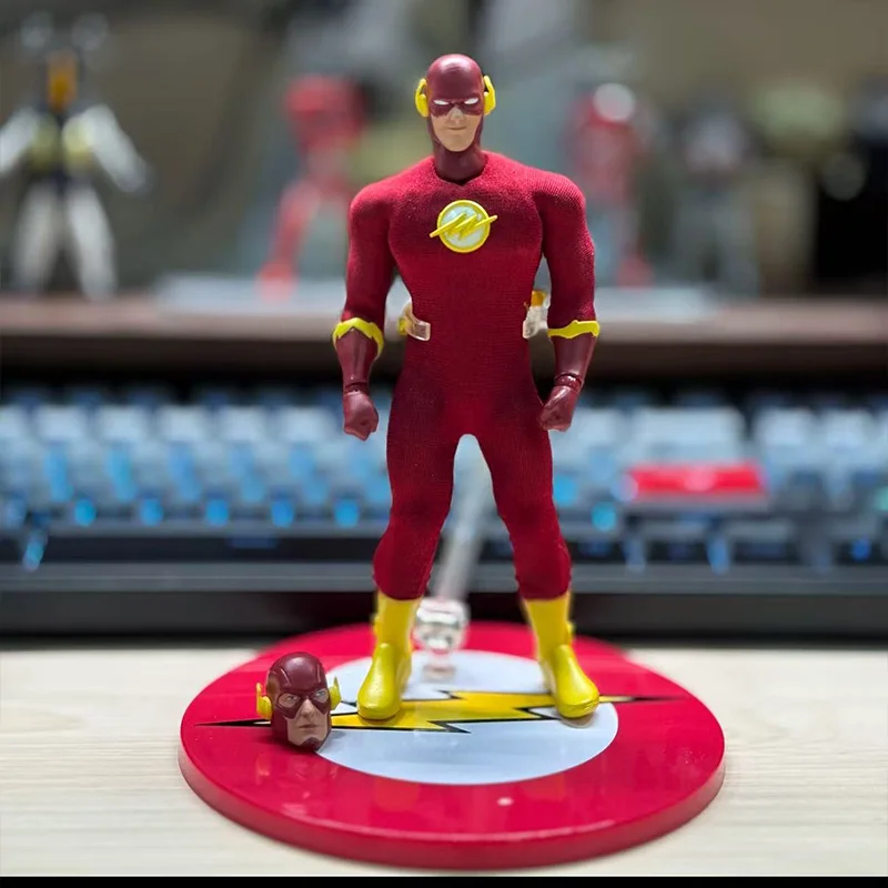Genuine The Flash Red Reverse Flash Anime Figure Action Model Boys Collectible Toys 6 Inches Children Birthday Gift