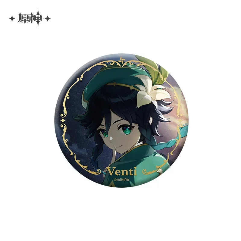 Sunsyea Official Genshin Impact Merch From miHoYo Venti Badge Anime Collection - Image 20