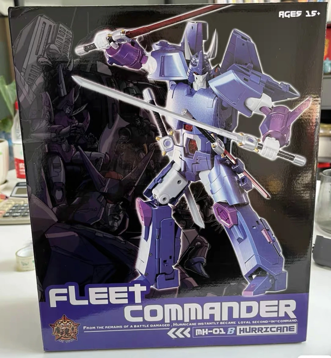 MHZ Transformation Cyclonus MH-01 MH01 MH-01B Hurricane KO FT-29 G1 Series 3rd Party Alloy Action Figure Robot Gifts Model Toys - Image 9