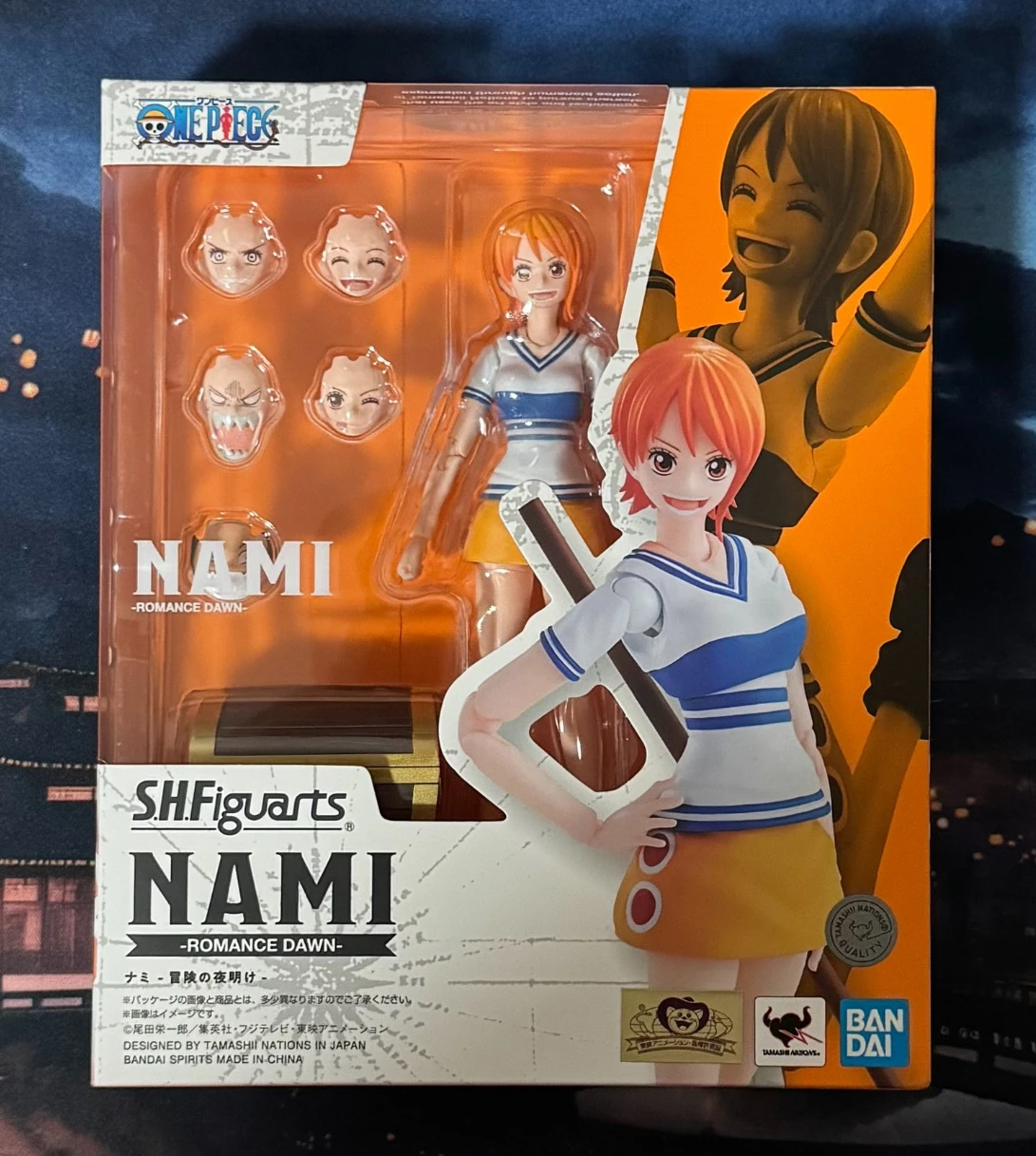 100% Original Bandai S.H.Figuarts SHF One Piece Monkey D. Luffy Romance Dawn in Stock Anime Collection of Action Figures Model - Image 14