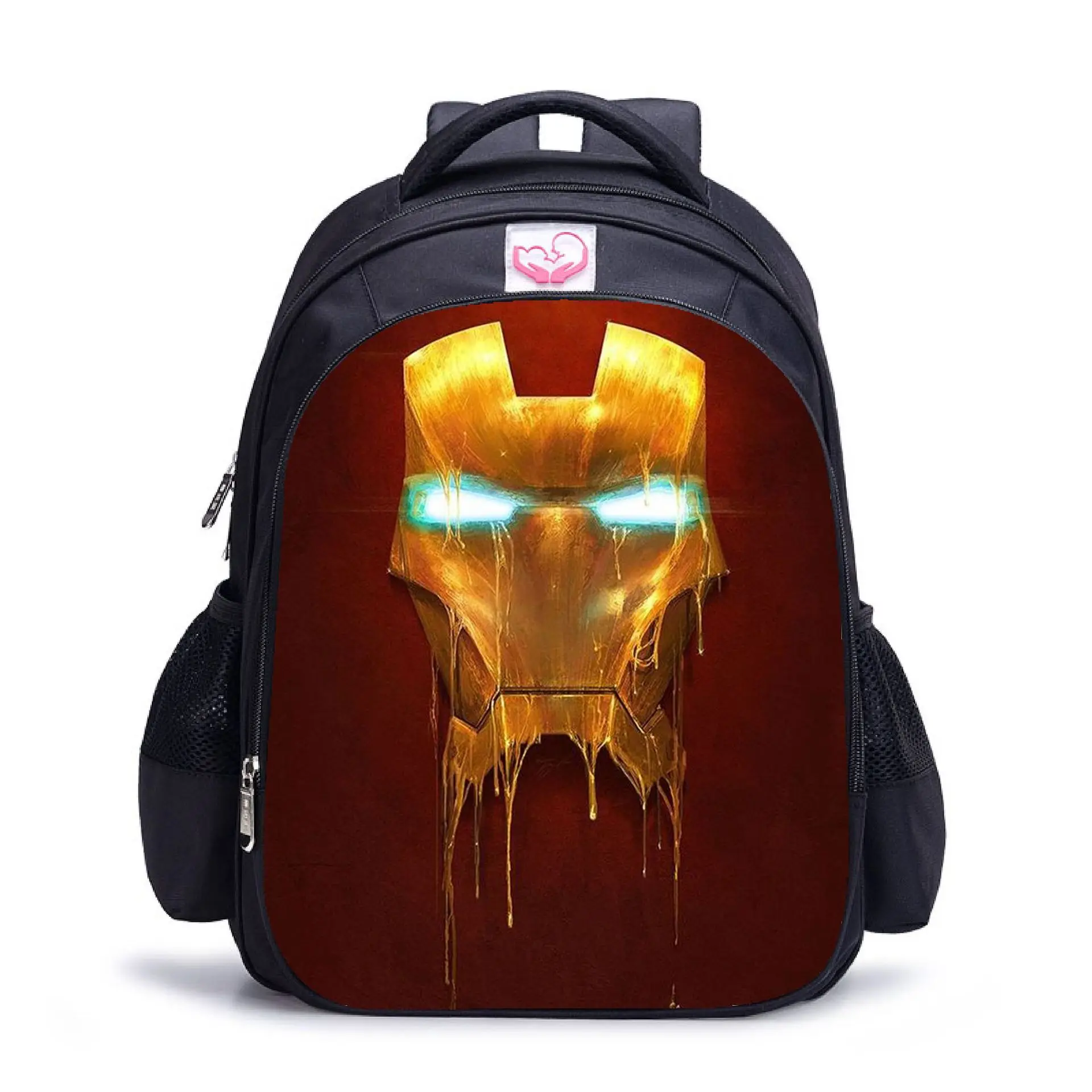 Marvel Avengers Anime Movies Printing Backpack Superhero Iron Man Character Printing Student Waterproof Schoolbag Birthday Gifts - Image 17