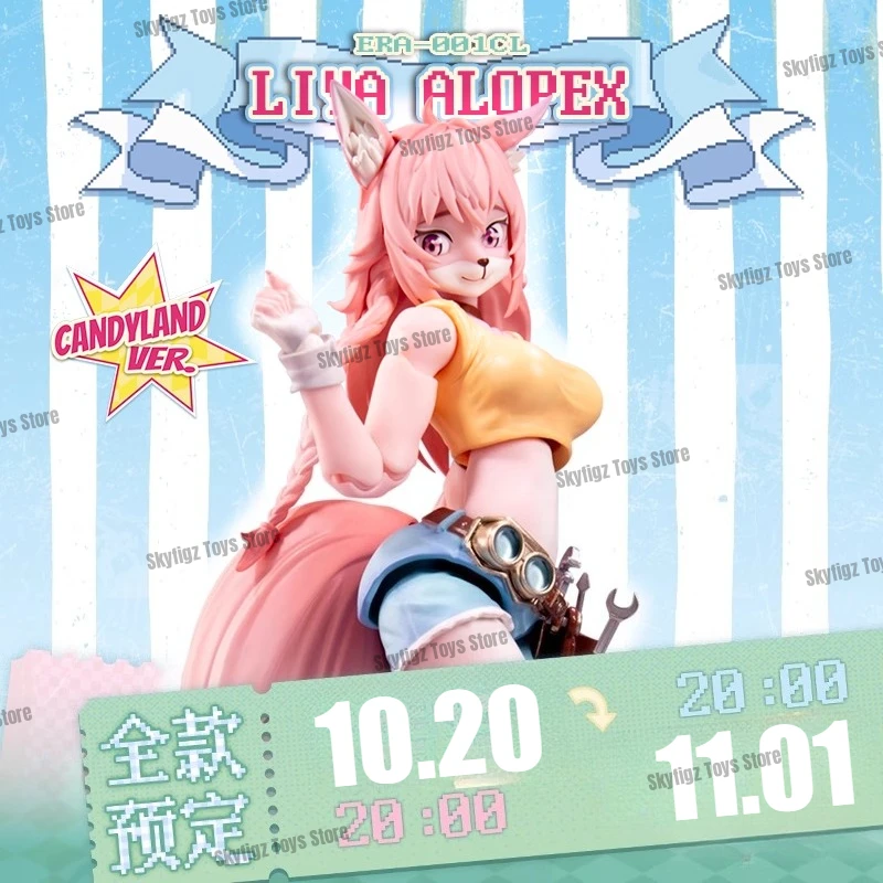 In Stock LADoTOYS Magic Continent Leia-Candy Land Style 1/12 LiYa Alopex Movable Figure Pink Figure Model Collection Gift