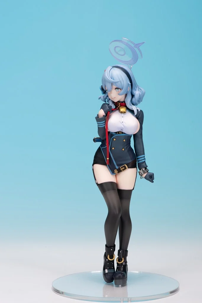 25CM Anime Amau Ako Blue Archive Kit kawaii Resin GK DIY White Assembly GK Model Statue Toys doll Collection Gifts