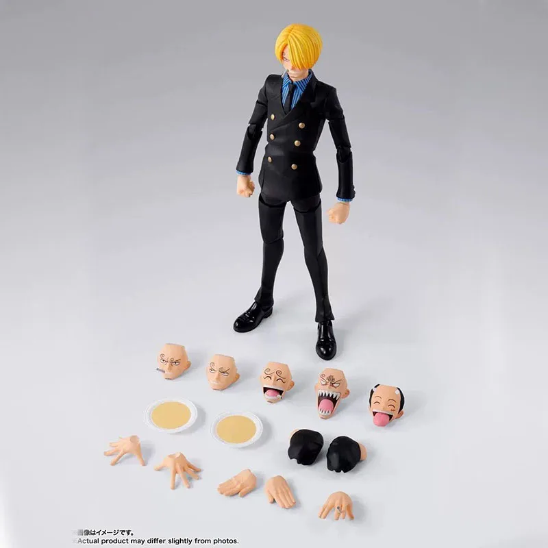Bandai One Piece Anime Figure SHF Sanji Romance Dawn Action Figures High Poseability Collectibles Toys For Boys Gift - Image 6