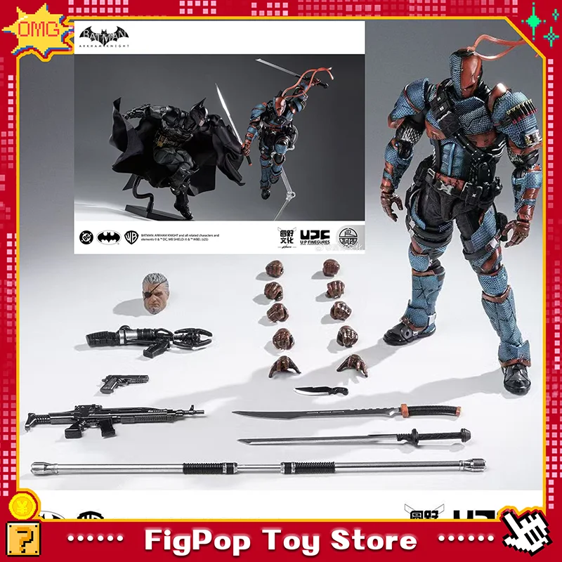 In Stock LPZZ 1/12 ROUNO CUEURE DC002 Deathstroke Arkham Knight Action Figure Model Movable Collectible Model Anime Figures Toys