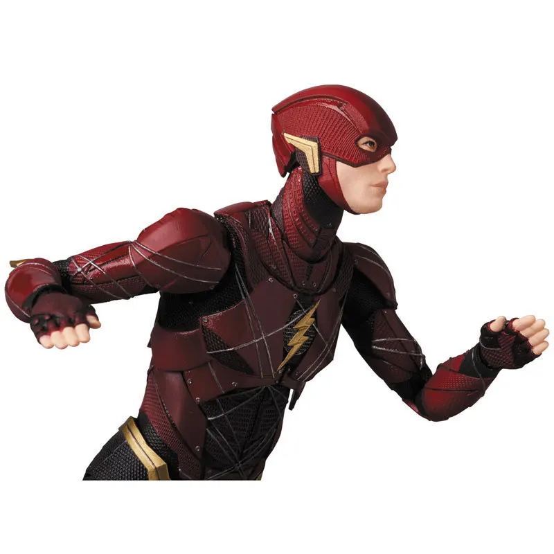 In Stock Mafex 058 The Flash Action Figures Toys 16cm Movable Statues Model Doll Collectible Ornaments Gifts - Image 4