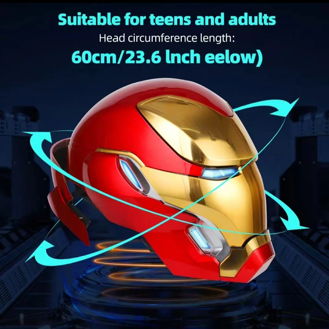 Iron Man MK50 Figure 1:1 Wearable Cos Mask Voice-Activated Deformation Helmet Around Animation Derivatives Model Toy Gift Boy - Image 5