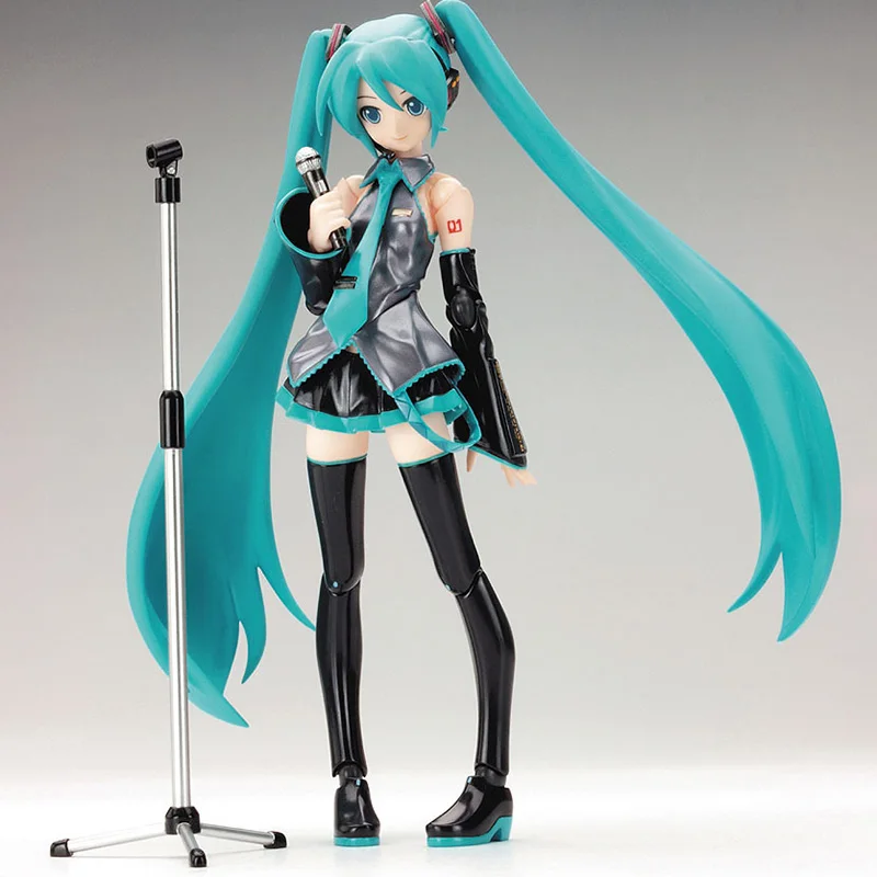 Anime Hatsune Miku Action Figures Movable Joints Contain The Props Desktop Decoration Collection PVC Model Toys Kids Gifts - Image 4