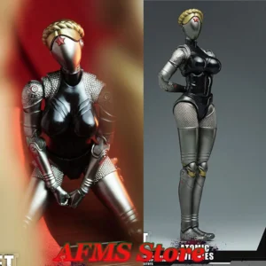 Wikeetoys WKT002 1/12 Scale Collectible Figure Atomic Heart Adventure Game Robot Dancer 6Inch Action Figure Soldier Model