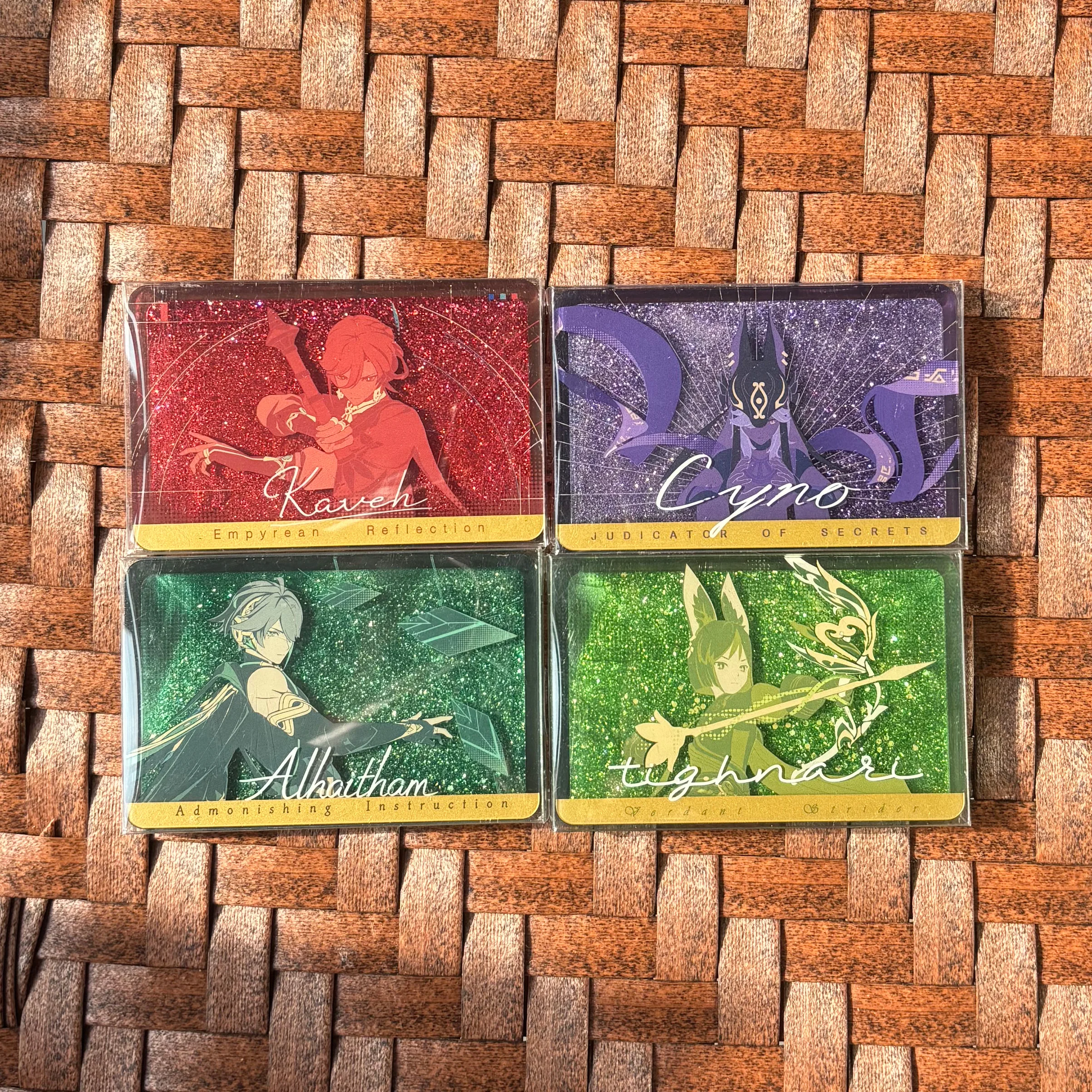 Sunsyea Genshin Impact Official Merch miHoYo Original YLYFS Series Badge Acrylic Ornament Kaveh Alhaitham Cyno Tighnari - Image 5