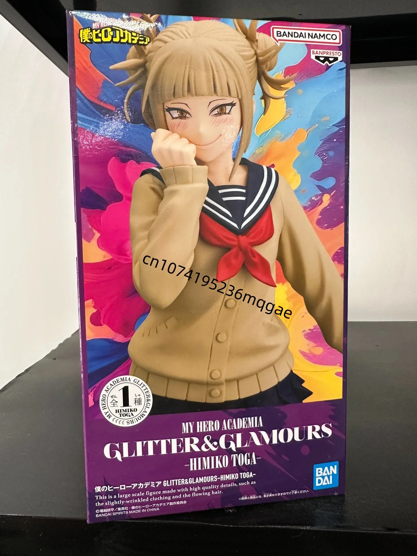 In Stock Bandai My Hero Academia GLITTER&GLAMOURS Himiko Toga MIRKO Uraraka Ochako Anime Action Figures Model Collections - Image 10