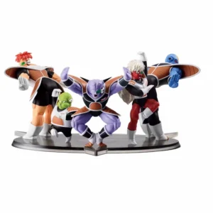 Anime Dragon Ball Z Ginyu Force Figure DBZ Jeice Guldo Recoom Burter Action Figure Collection Figurine Model Toy Gift