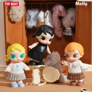 POP MART Baby Molly Winter Fit Check Mystery Box - Blind Guess Bag Anime Figure Cute Desktop Ornament Collectible Doll Gift