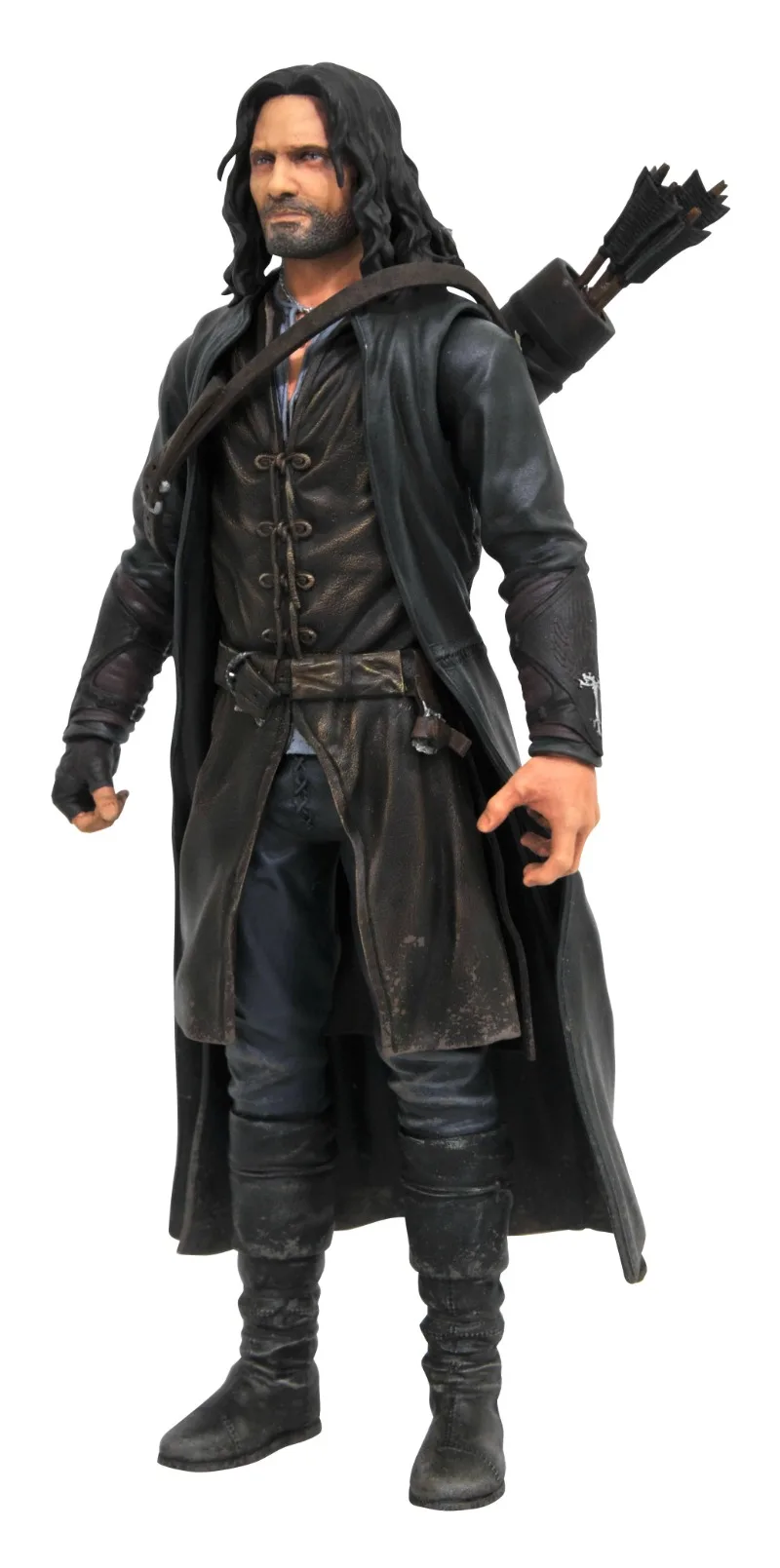 In Stock Original DST Diamond Lord of The Rings Series 3 Aragorn Orcs Moving Doll Great Gift From A Collector