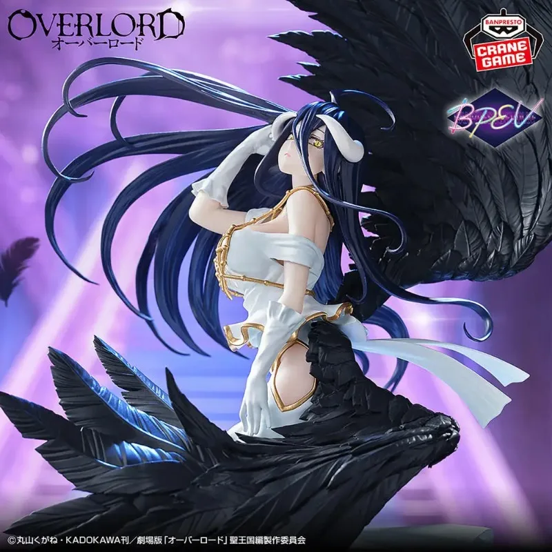 In Stock BANPRESTO Overlord EVOLVE Empress of Darkness Albedo Anime Figures Action Model Collect Toys Gifts  WY
