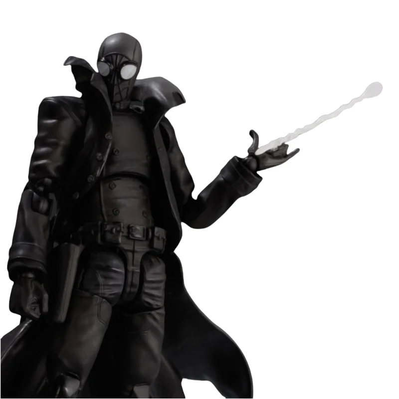 Spider Man Noir Peter Parker Ultimate Black Spider Man Earth-90214 Darkness SHF Toys Action Figure Model Kids Gift - Image 6