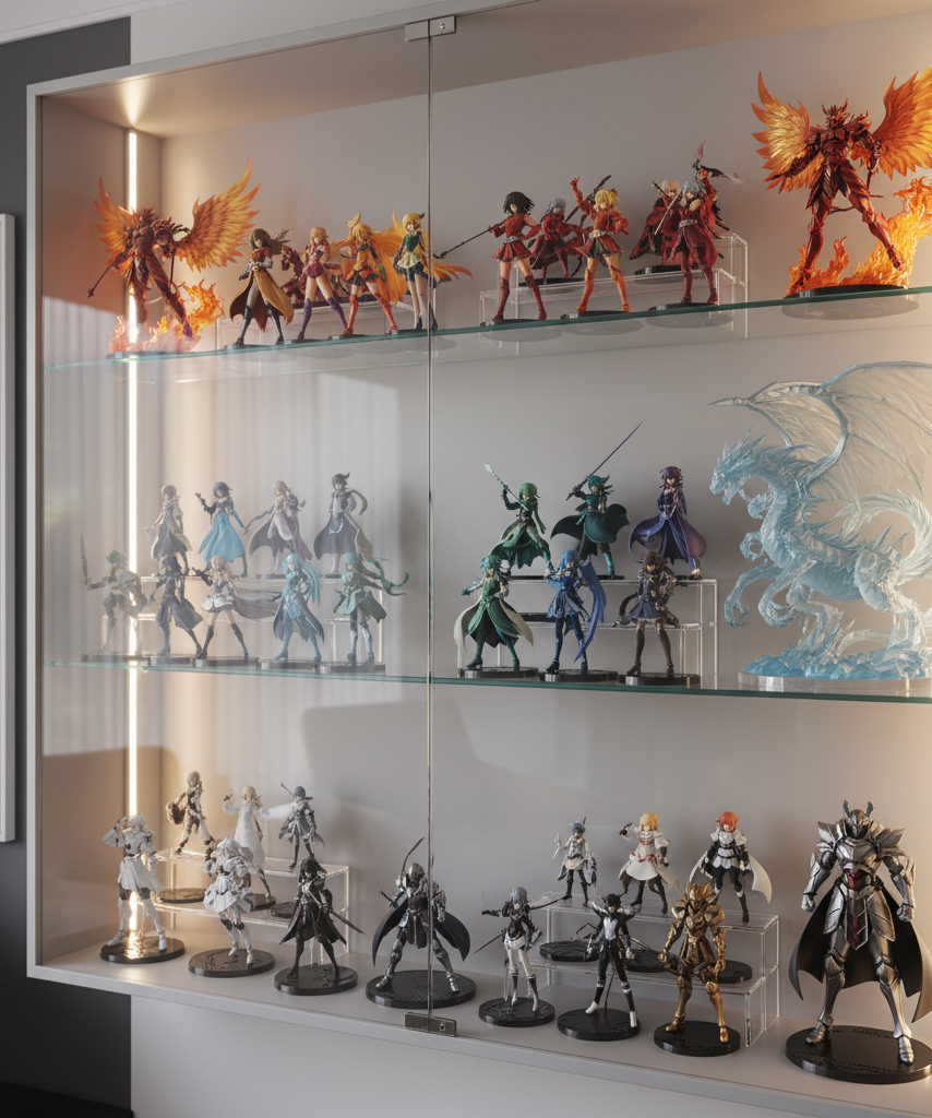 How to Display Anime Figures Without Making Your Shelf Look Cluttered illustration 2