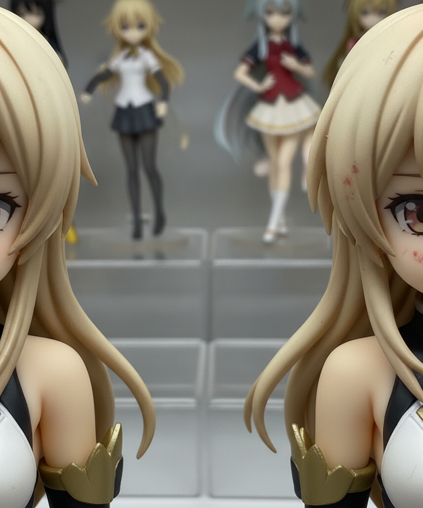 Fake vs real anime figures visual guide image 2
