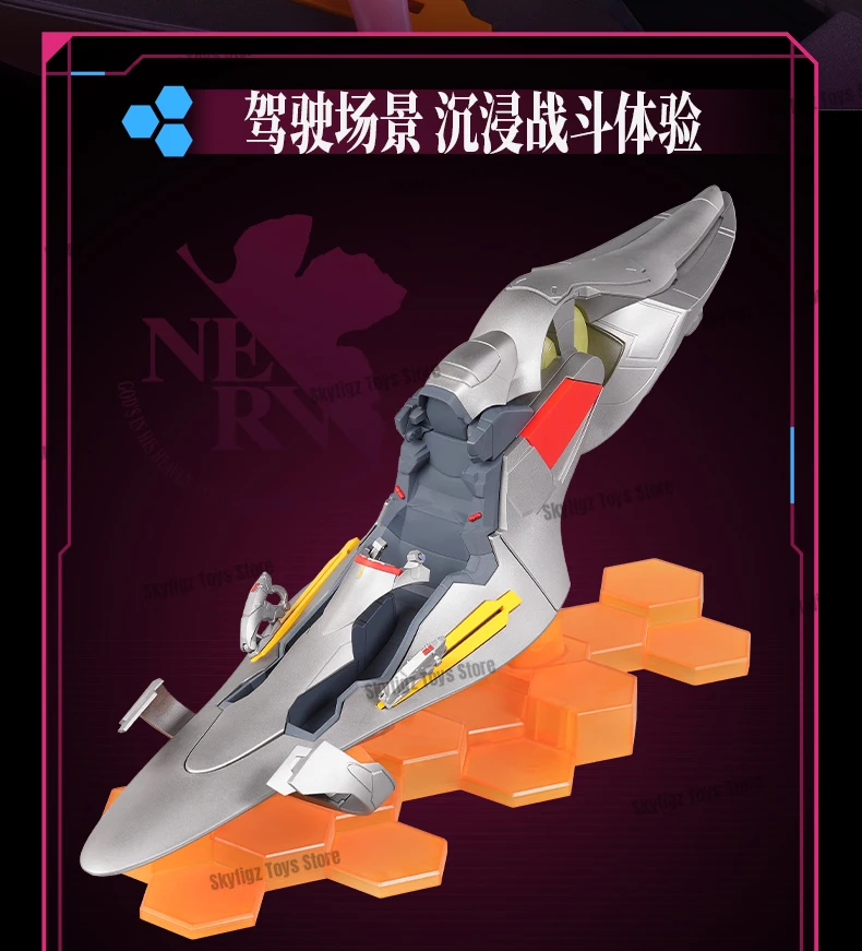 In Stock BLOKEES Neon Genesis Evangelion EVA Asuka Ayanami Rei Mashiba Mari Erastorias Suit Model Movable Model Figure Gift - Image 5