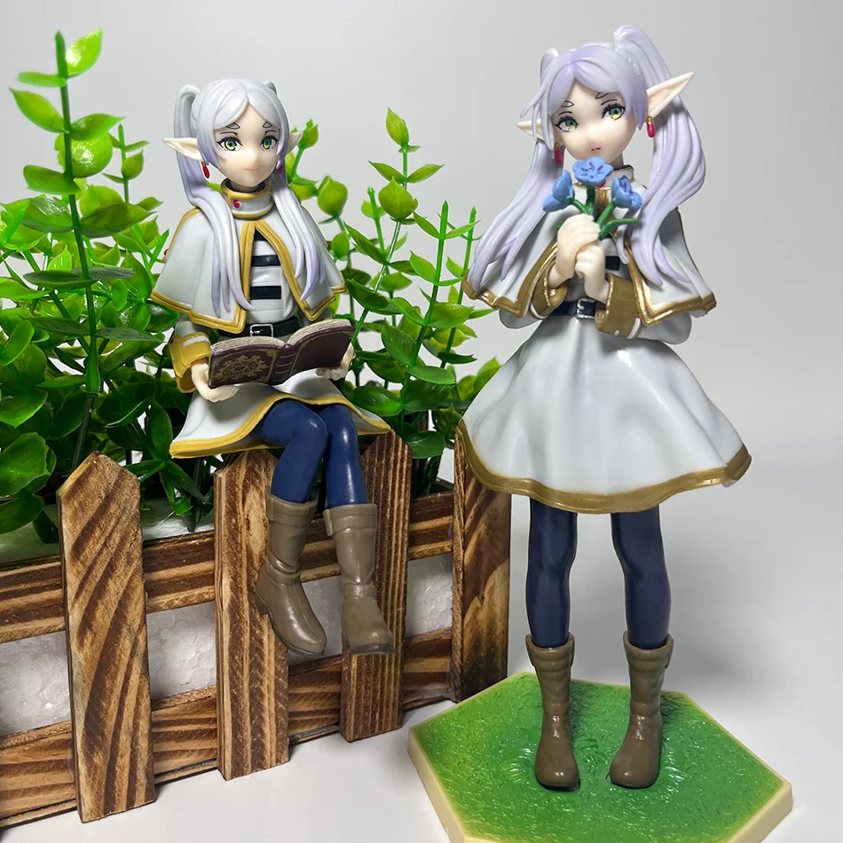 New 14cm Frieren: Beyond Journey's End Anime Figure Noodle Stopper Frieren Action Figure Luminasta Frieren Figurine Collection