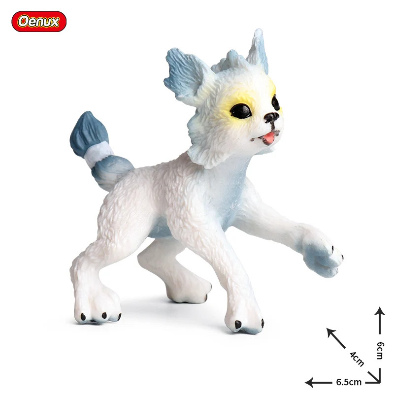 Oenux Beauty Fish Princess Mermaid Action Figures Model Elves Elf Pegasus Animal Figurines Doll Kid Toy Girl Gift Cake Toppers - Image 15