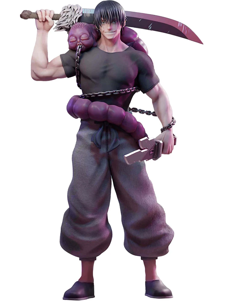 JJK Anime Figure Fushiguro Toji figurine andsome smiling combat standing Action figure Toy Collectible for boys girls Anime gift - Image 3