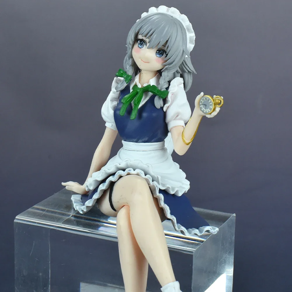 16CM Touhou Project Anime Figure Izayoi Sakuya PVC Action Figure Collectible Model Toys Kid Gift Cartoon Ornaments Doll - Image 5