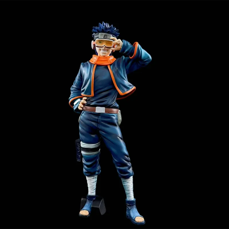 In Stock Kid Goggles Headband Obito Uchiha Anime Figurine Jg Model Standing Statue Figure Collectable Ornaments Toy Genuine