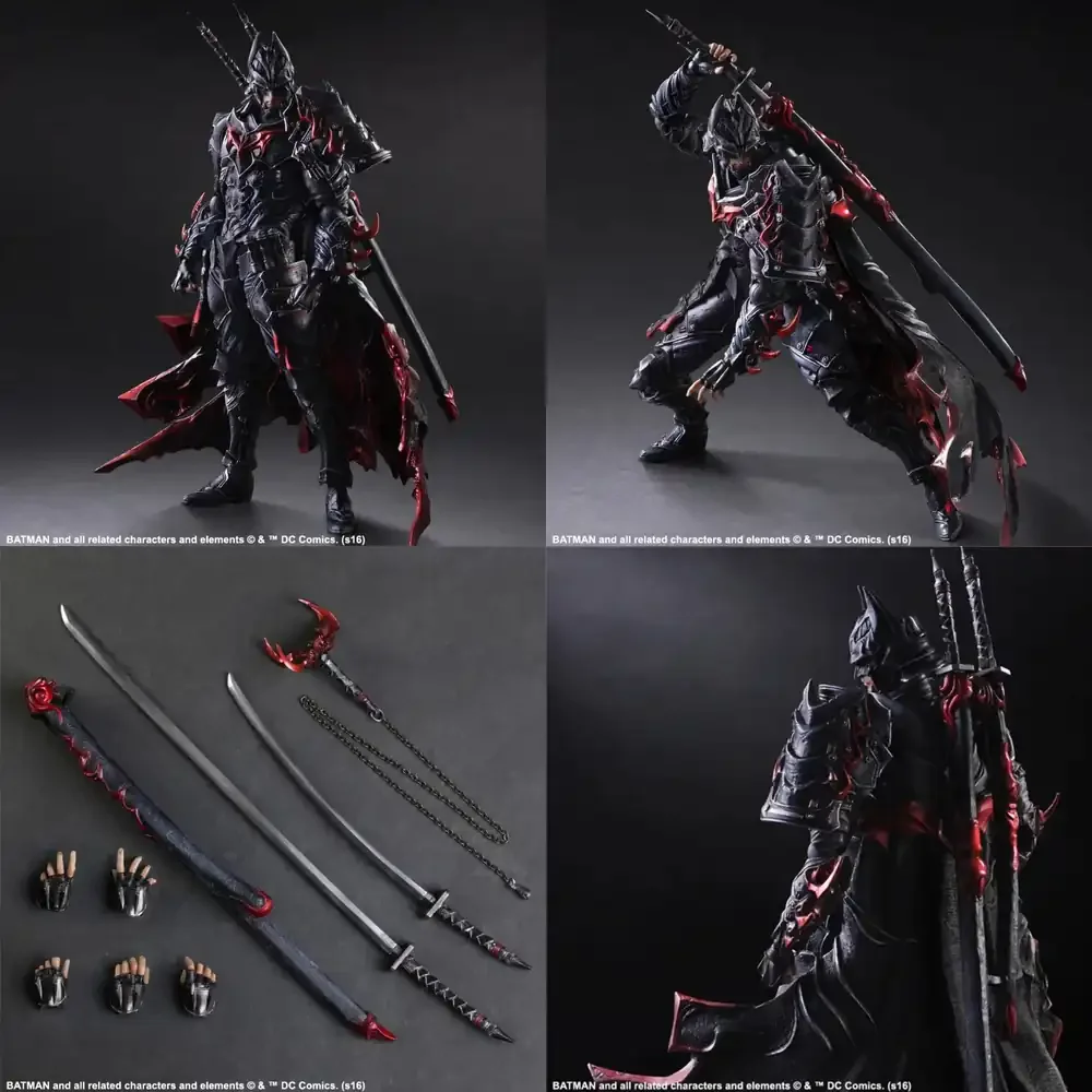 Special Offer 2017 Play Arts BUSHIDO BATMAN 27cm Action Figure Toy for Collectors for DC Comics Fans for Batman Lovers for