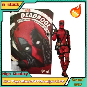 New Hot Toys Mms347 Deadpool 1/6 Scale Anime Deadpool 1.0 Collectible Action Figure Model Toys Scene Ornament Gift 31cm