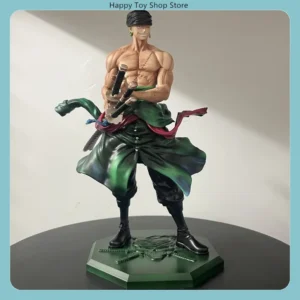 One Piece Roronoa Zoro Post Timeskip 27cm Standing Pose Anime Figure Statue Desktop Decoration Birthday Gift Collection​