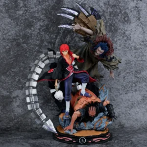 40CM Anime Akatsuki Akasuna no Sasori Deidara Orochimaru PVC Action Figure Game Statue Collection Model Kids Toys Doll Gifts