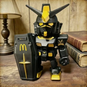 Bandai Mcdonald Gundam Gunpla Qmsv Mini Rx-78- VerAngus Type Action Figure High Quality Robot Kits Models Toy Collection for Kid