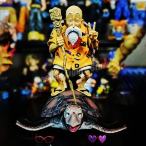 26cm Dragon Ball Action Figure Master Roshi Figures Statue Anime Kame Sennin Figurine PVC Collectible Model Doll Decoration Toys