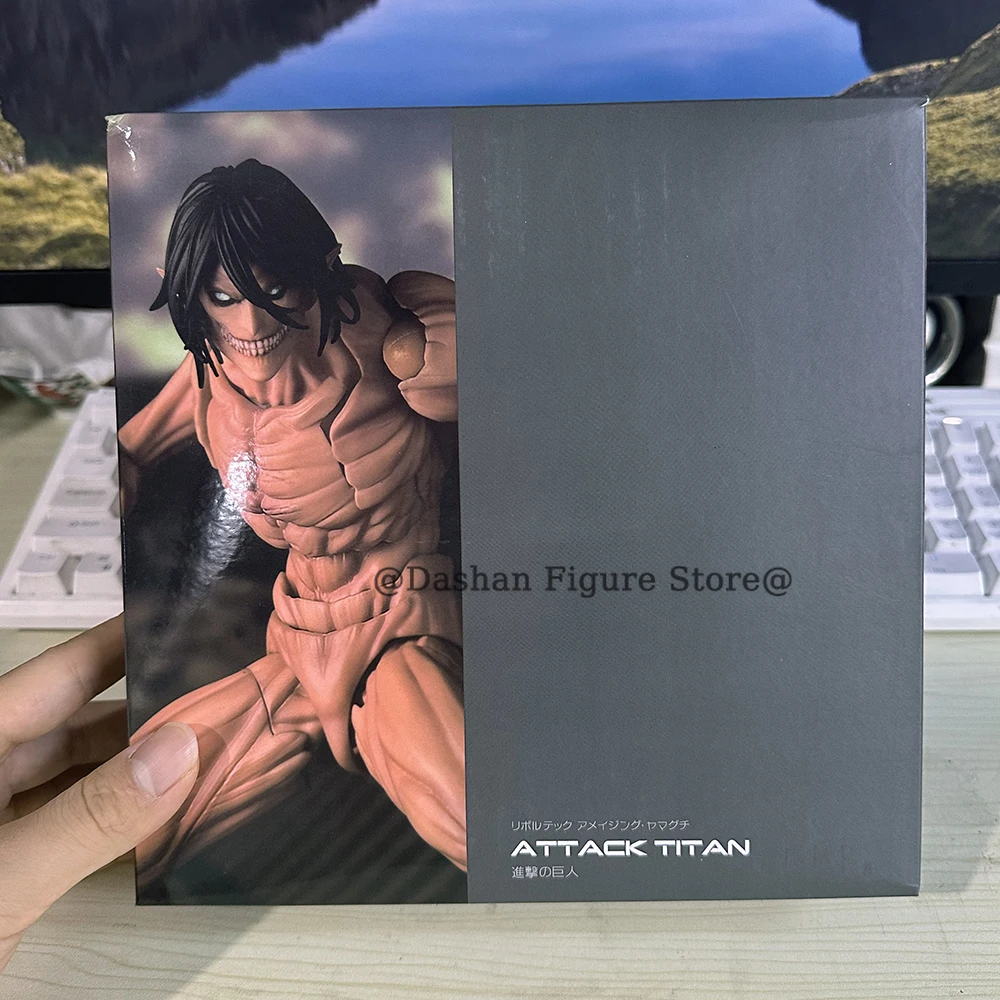 Attack on Titan Figure Revoltech The Armored Titan Action Figures Amazing Yamaguchi Yoroi no Kyojin Reiner Braun PVC Model Toys - Image 9