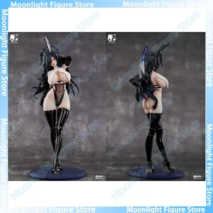 In Stock BearPanda Bunny Nest Series Black Nun Bunny Girl 1/4 Sexy Beautiful Girl Anime Action Figure Toy Gift Model Collection