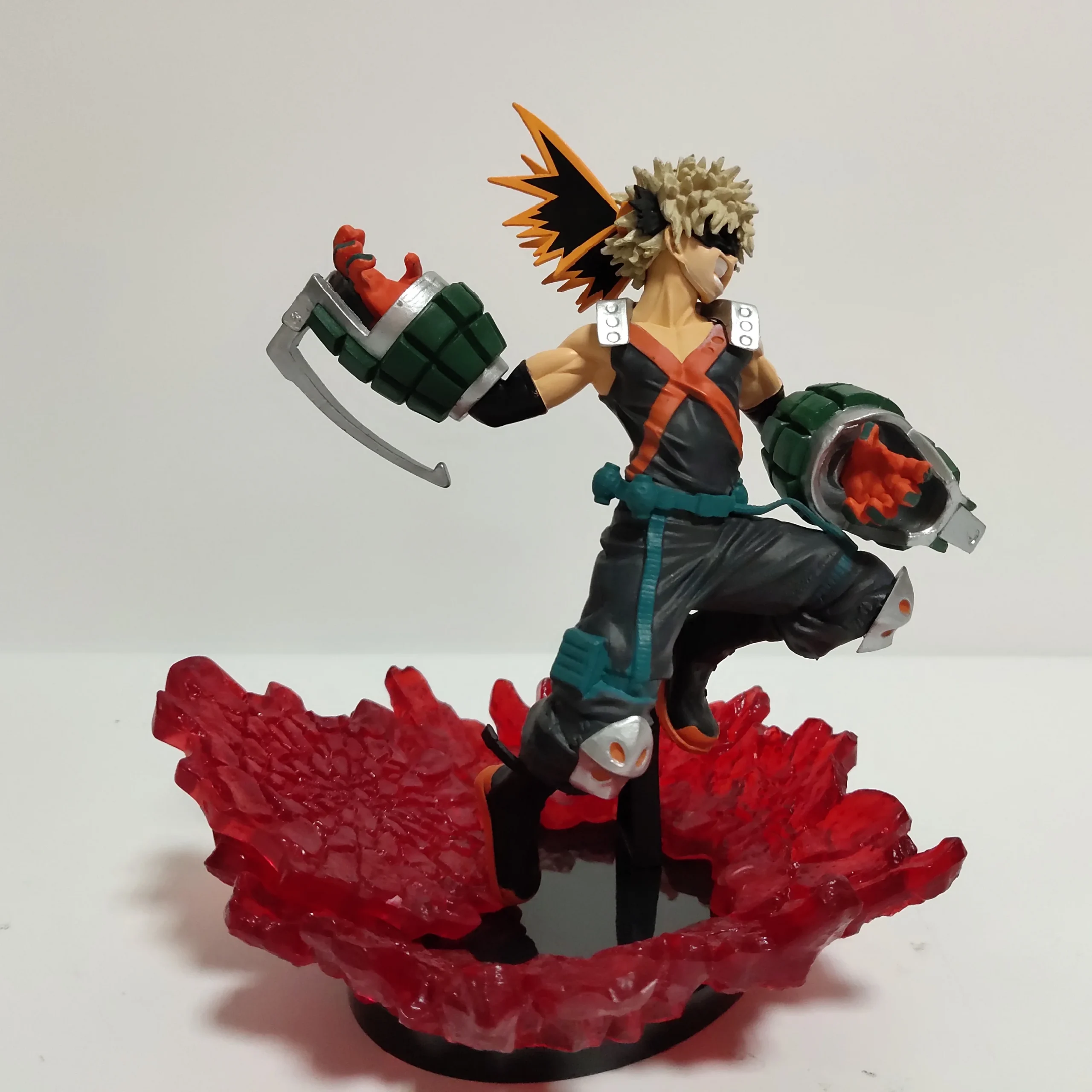 My Hero Academia Anime Midoriya Izuku & Bakugou Katsuki Lamp Led Bulb Action Figures Model Figurine Figure & Base & Lamp DIY - Image 10
